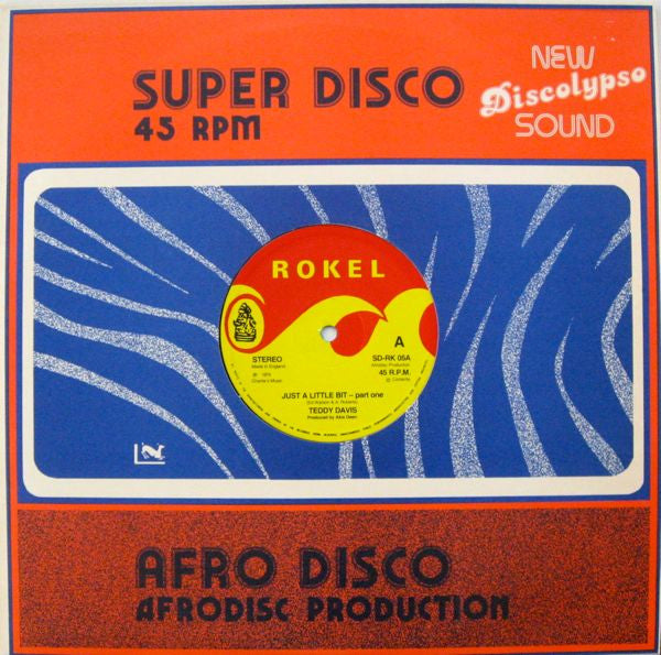 Teddy Davis  ‎– Just A Little Bit (Rokel)