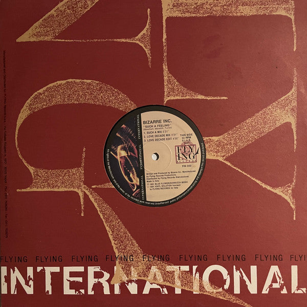 Such A Feeling / Raise Me (Flying International )