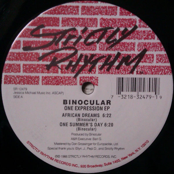 One Expression EP (House 1996) MINT