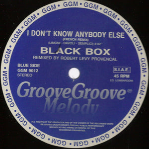 I Don't Know Anybody Else (House 1990) VG