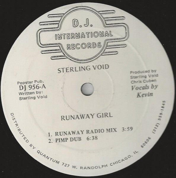 Runaway Girl (D.J. International Records)