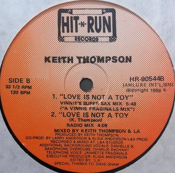 ‎Love Is Not A Toy (Hit-N-Run Records)