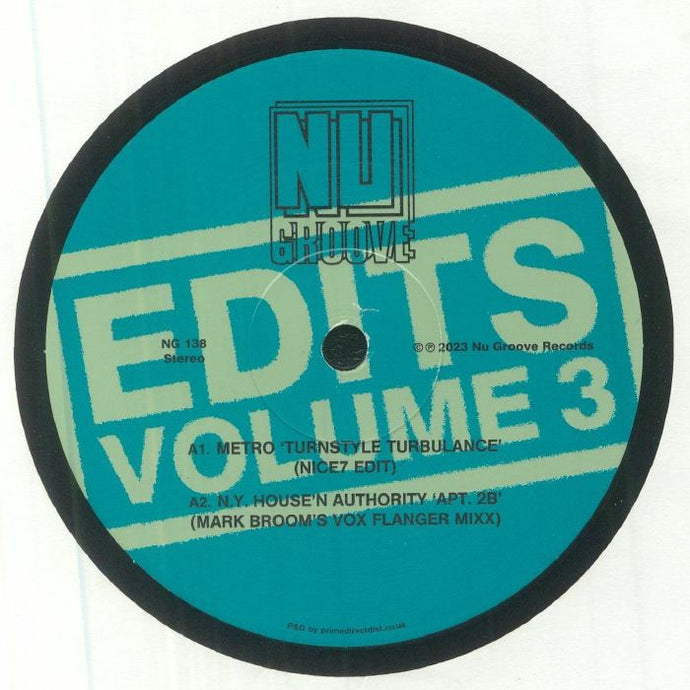 Nu Groove Edits Vol 3