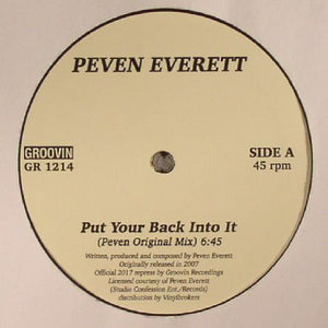 Put Your Back Into It (reissue)