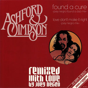 Found A Cure (Remixed With Love By Joey Negro)