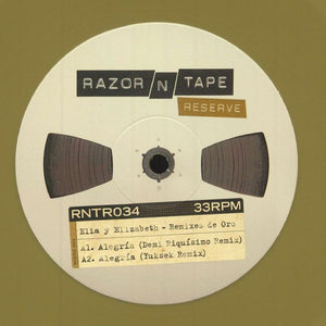 Remixes De Oro/Alegria (gold vinyl 12" + 7")