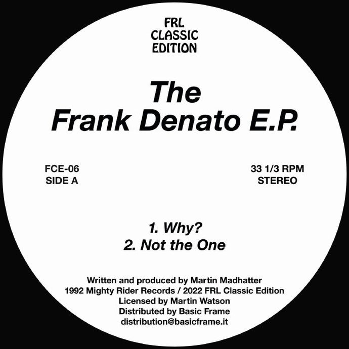 The Frank Denato EP (reissue)